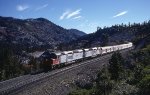 Amtrak near Crystal Lake